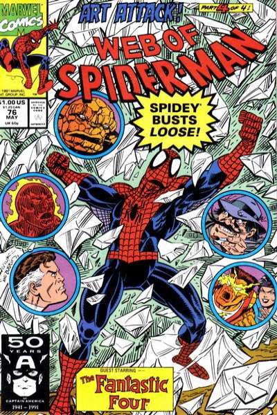Web of Spider-Man 1985 Series #76
