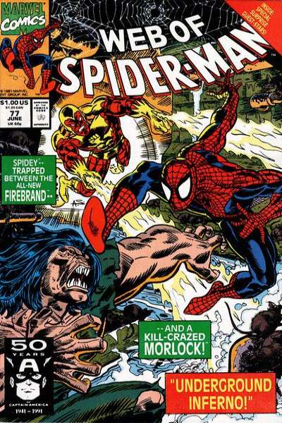 Web of Spider-Man 1985 Series #77
