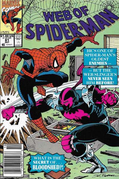 Web of Spider-Man 1985 Series #81