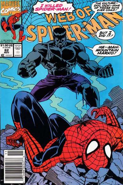 Web of Spider-Man 1985 Series #82
