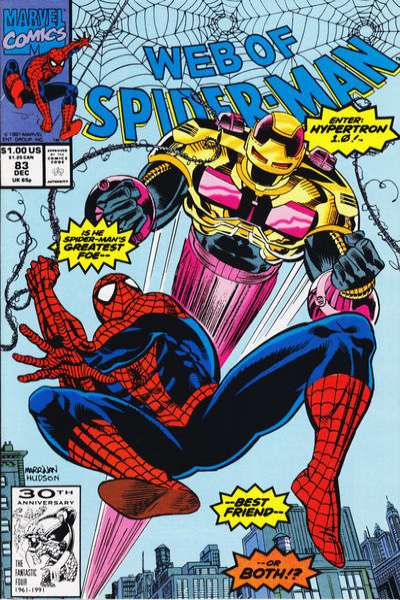 Web of Spider-Man 1985 Series #83