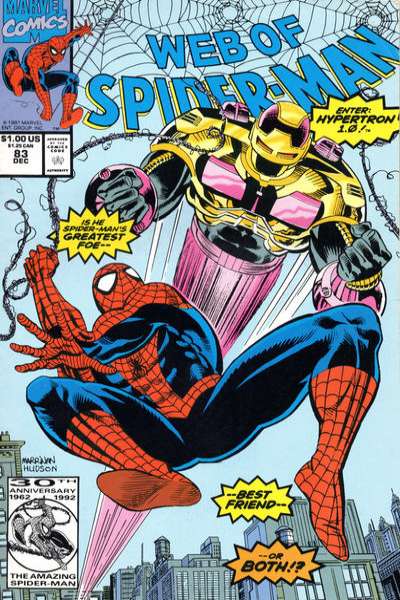 Web of Spider-Man 1985 Series #83