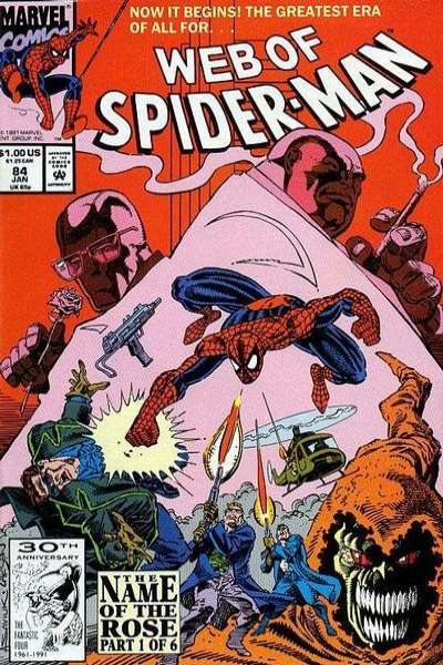 Web of Spider-Man 1985 Series #84
