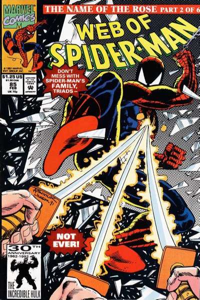 Web of Spider-Man 1985 Series #85