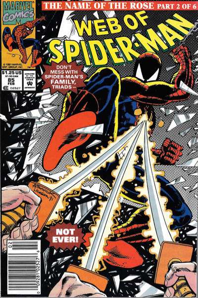 Web of Spider-Man 1985 Series #85