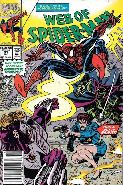 Web of Spider-Man 1985 Series #91