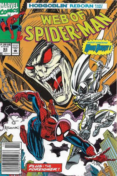 Web of Spider-Man 1985 Series #93