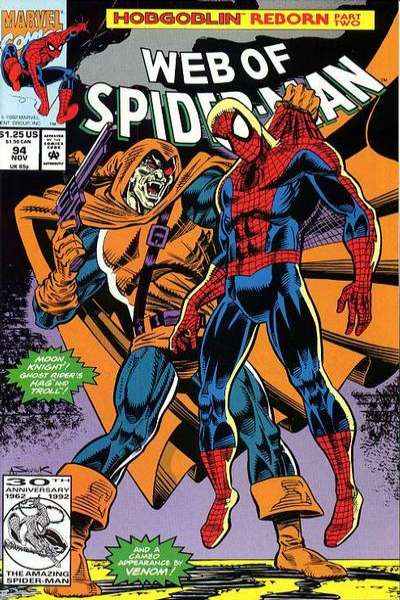 Web of Spider-Man 1985 Series #94
