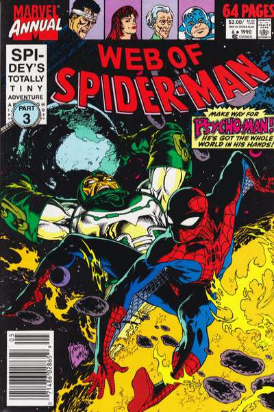 Web of Spider-Man 1985 Series Annual #6