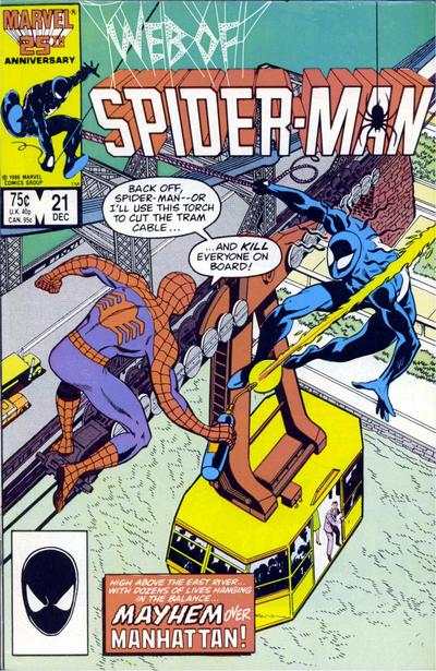 Web of Spider-Man 1985 Series #21