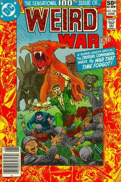 Weird War Tales 1971 Series #100