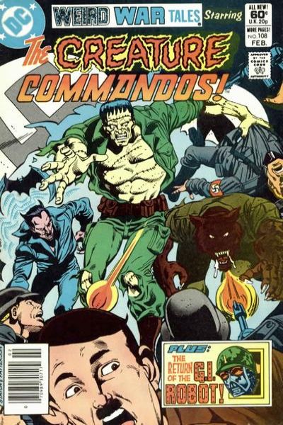 Weird War Tales 1971 Series #108