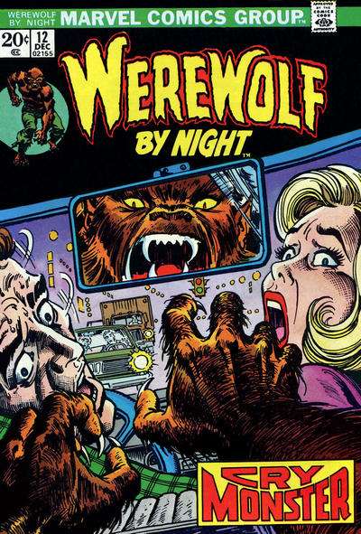 Werewolf By Night 1972 Series #12