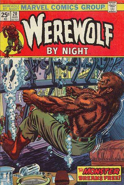 Werewolf By Night 1972 Series #20