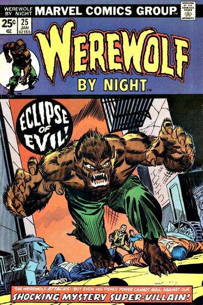 Werewolf By Night 1972 Series #25