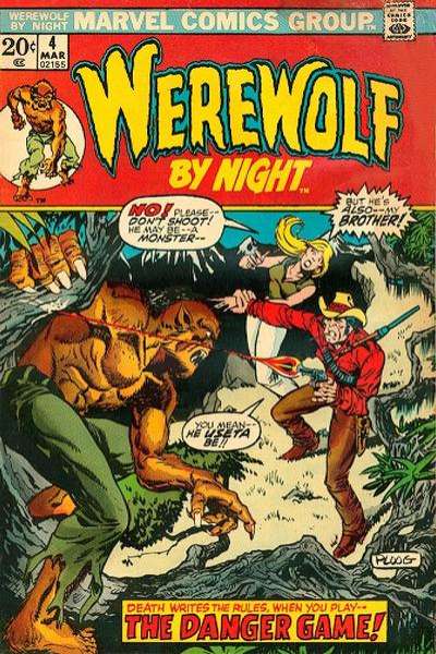 Werewolf By Night 1972 Series #4