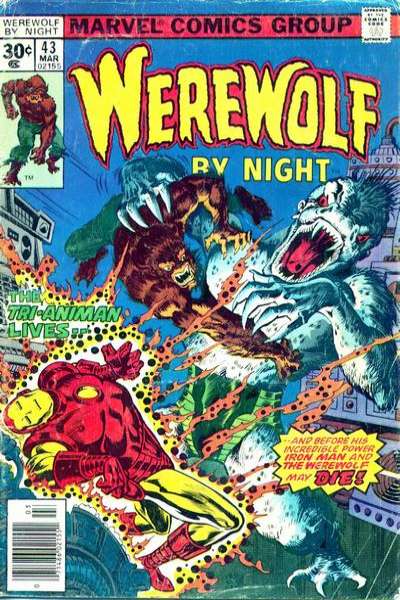 Werewolf By Night 1972 Series #43