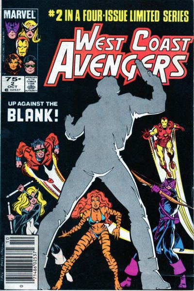 West Coast Avengers 1984 Series #2