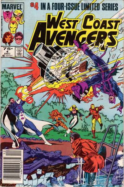 West Coast Avengers 1984 Series #4