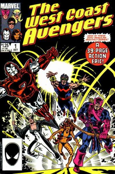 West Coast Avengers 1985 Series #1