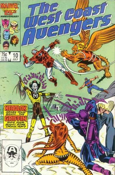 West Coast Avengers 1985 Series #10