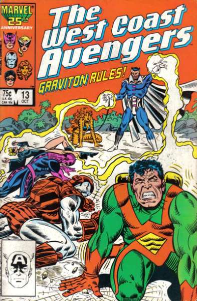 West Coast Avengers 1985 Series #13