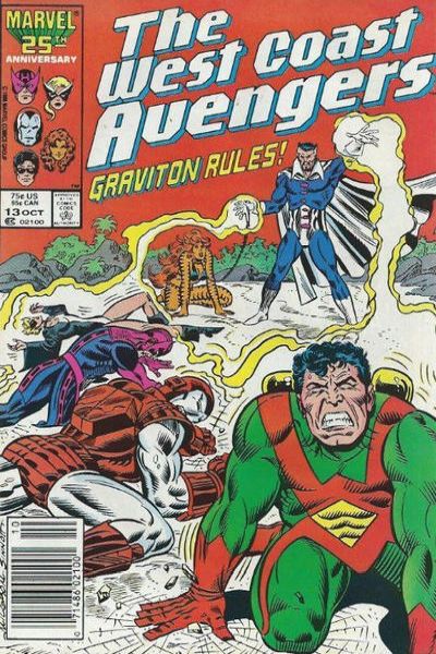 West Coast Avengers 1985 Series #13