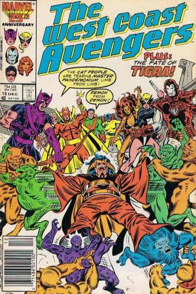 West Coast Avengers 1985 Series #15