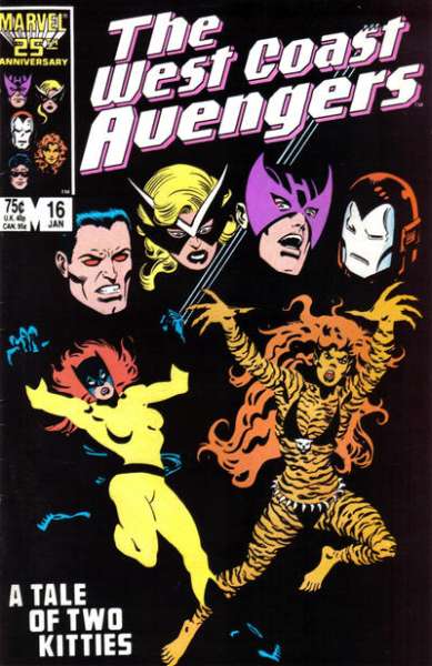 West Coast Avengers 1985 Series #16