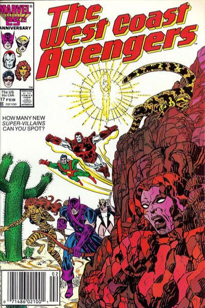 West Coast Avengers 1985 Series #17