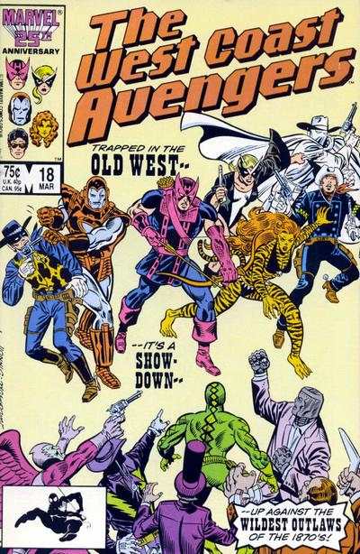West Coast Avengers 1985 Series #18