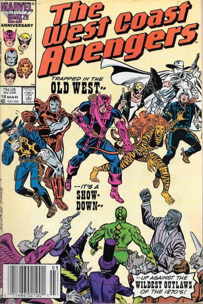 West Coast Avengers 1985 Series #18