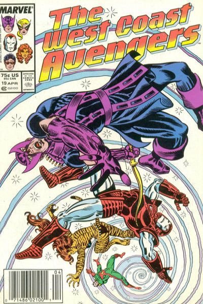 West Coast Avengers 1985 Series #19