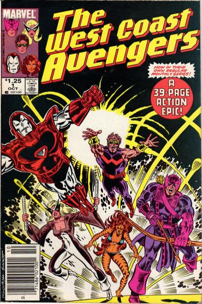 West Coast Avengers 1985 Series #1