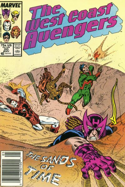 West Coast Avengers 1985 Series #20