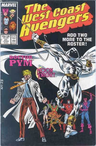 West Coast Avengers 1985 Series #21