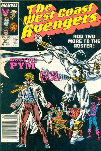 West Coast Avengers 1985 Series #21