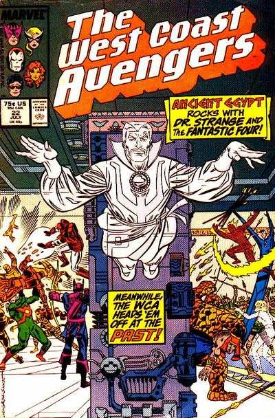 West Coast Avengers 1985 Series #22