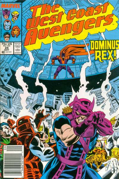 West Coast Avengers 1985 Series #24