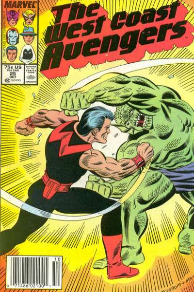 West Coast Avengers 1985 Series #25