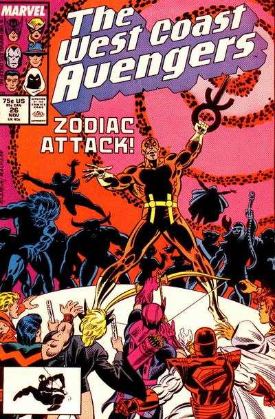 West Coast Avengers 1985 Series #26
