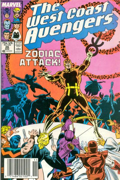 West Coast Avengers 1985 Series #26