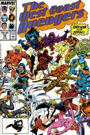 West Coast Avengers 1985 Series #28