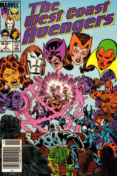 West Coast Avengers 1985 Series #2