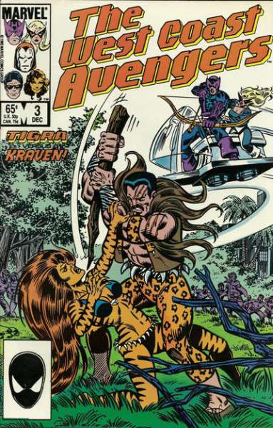 West Coast Avengers 1985 Series #3