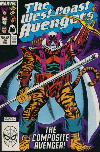 West Coast Avengers 1985 Series #30