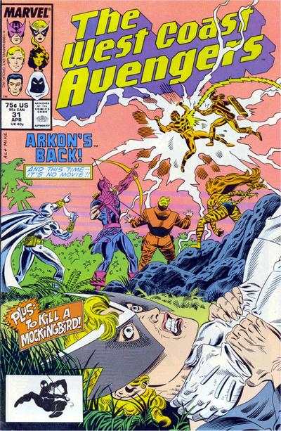 West Coast Avengers 1985 Series #31