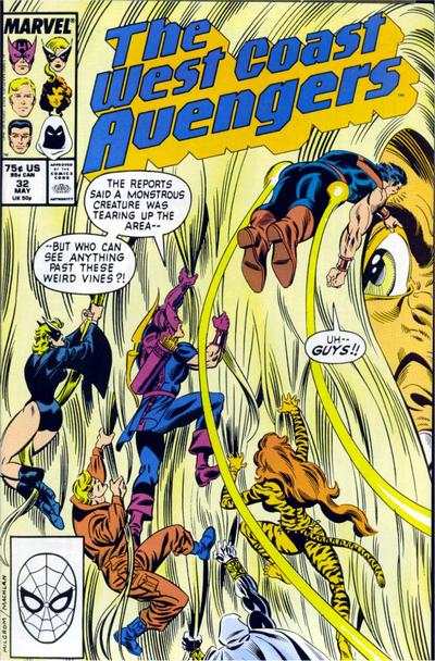 West Coast Avengers 1985 Series #32