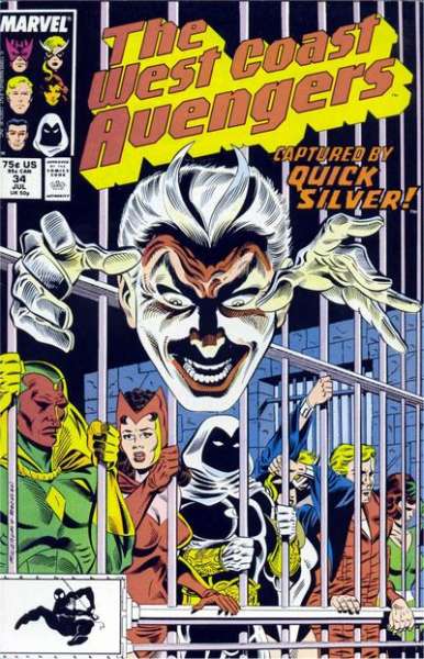 West Coast Avengers 1985 Series #34