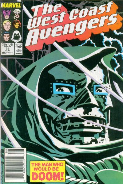 West Coast Avengers 1985 Series #35